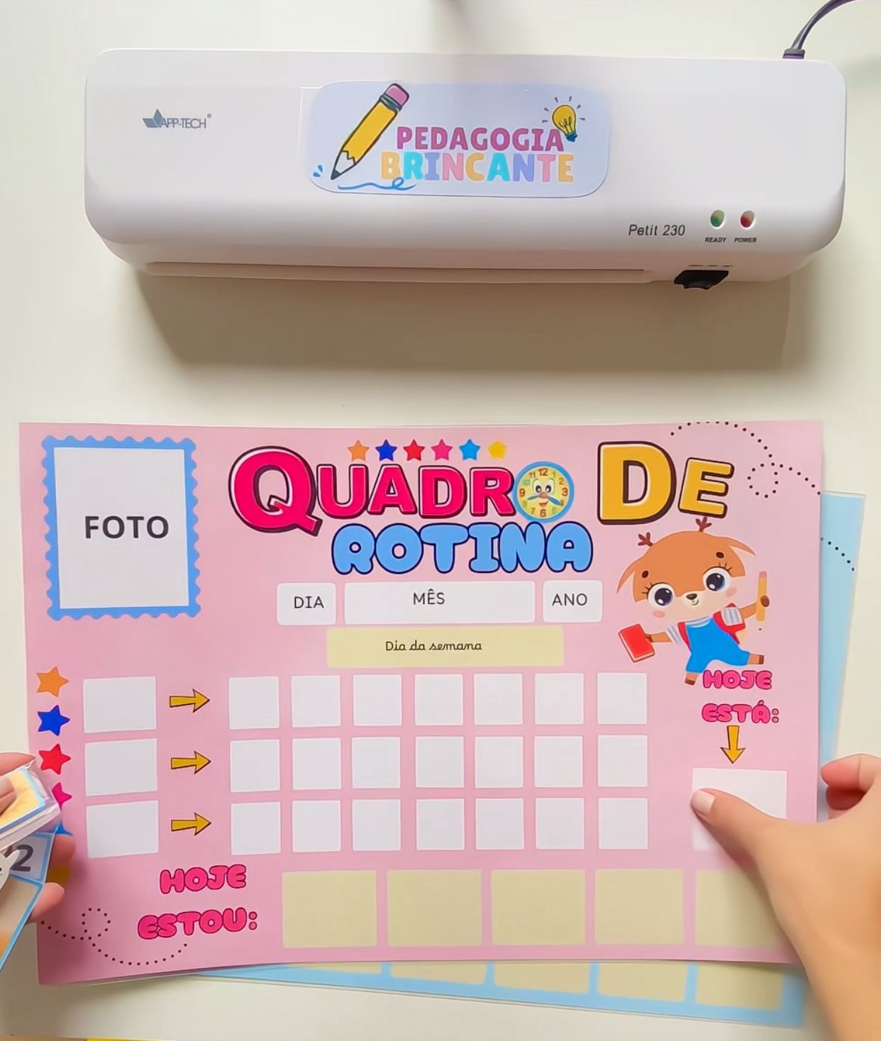 Quadro rotina completo + Canva Bonus - Imagem 4