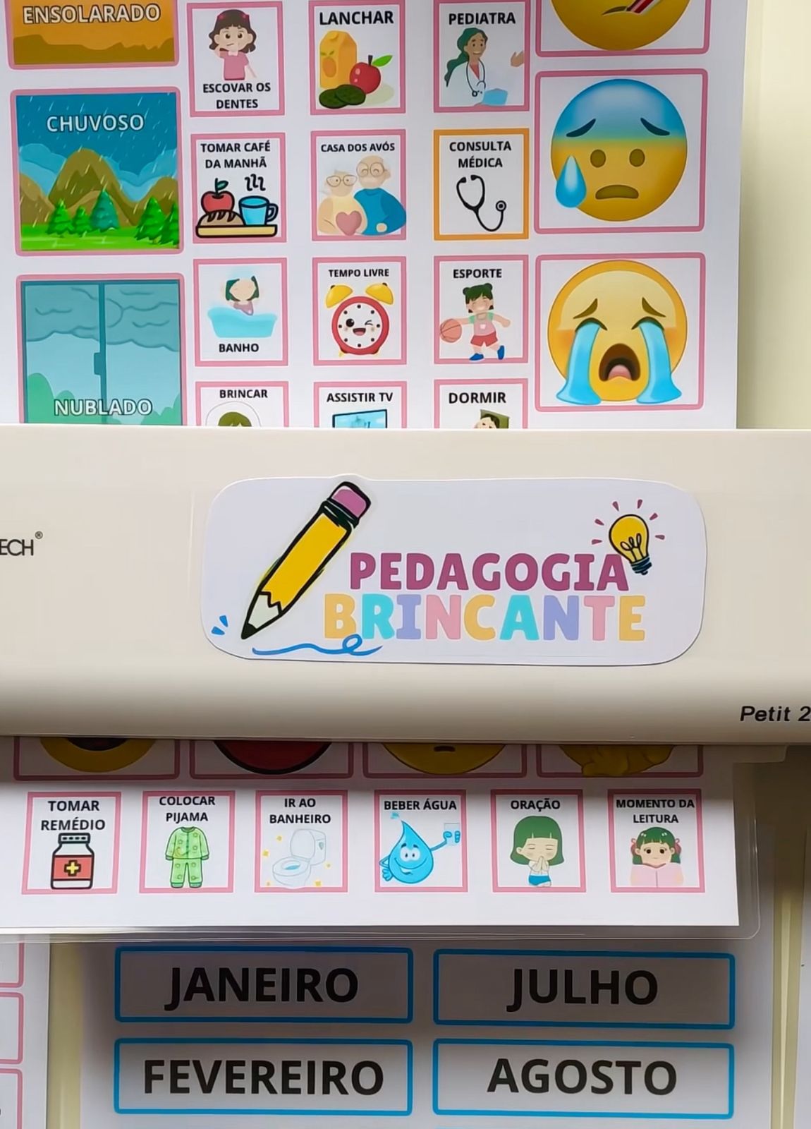 Quadro rotina completo + Canva Bonus - Imagem 3