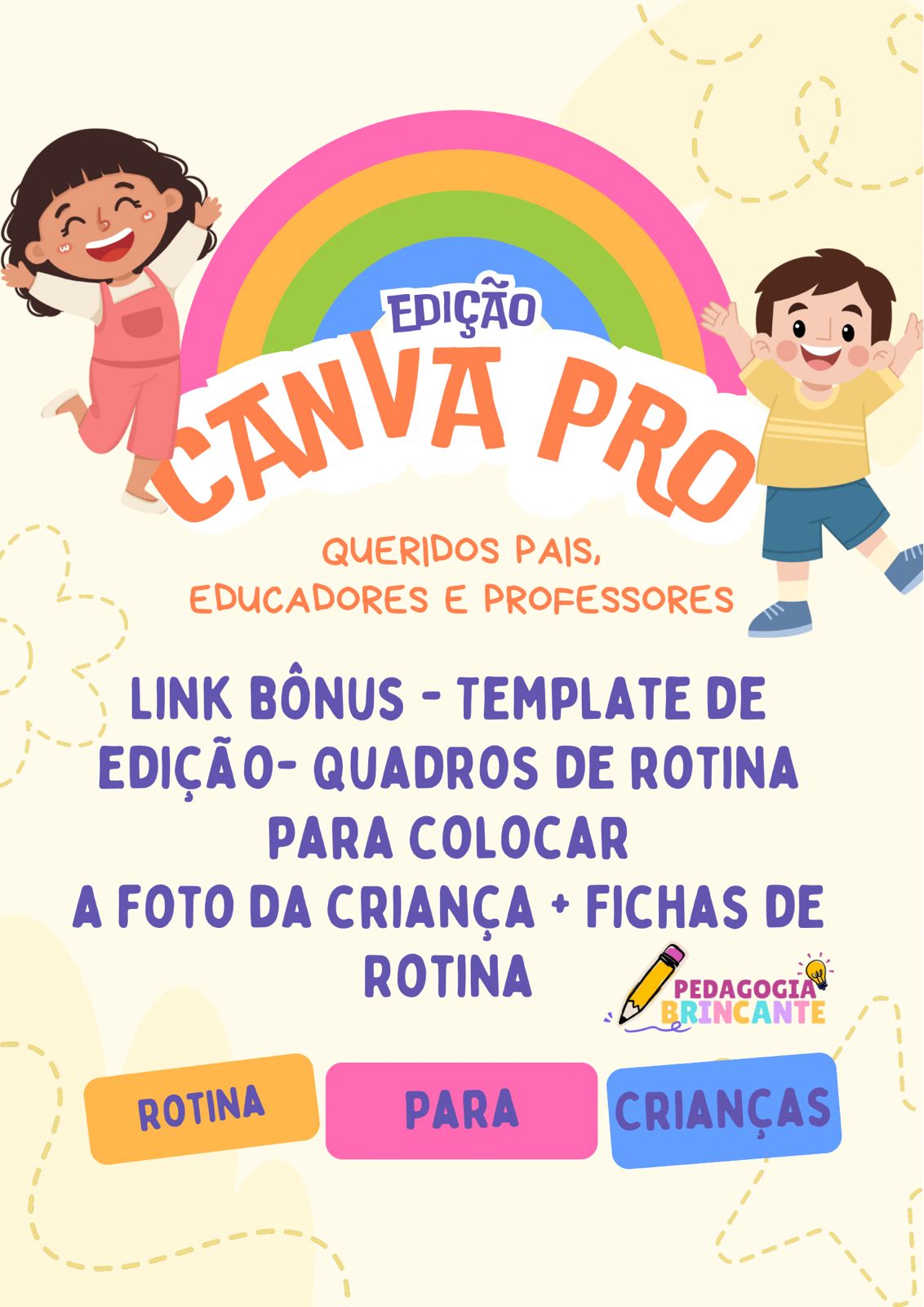 Quadro rotina completo + Canva Bonus - Imagem 2
