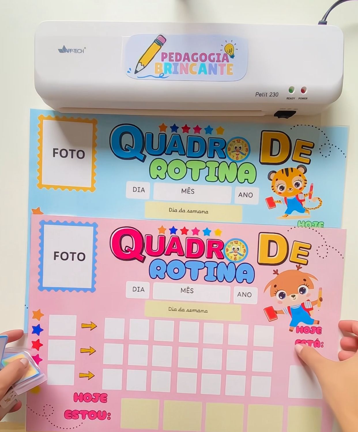Quadro rotina completo + Canva Bonus - Imagem 10