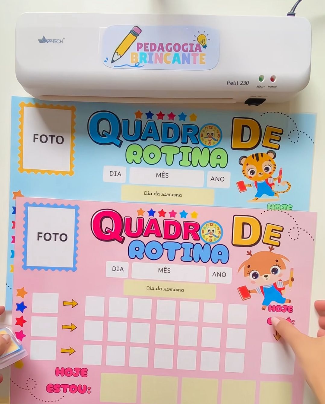 Quadro rotina completo + Canva Bonus - Imagem 7