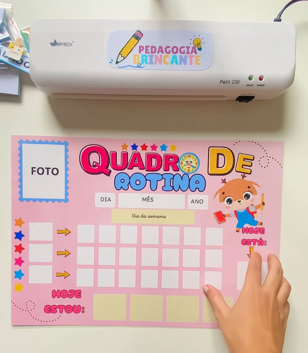 Quadro rotina completo + Canva Bonus - Imagem 8