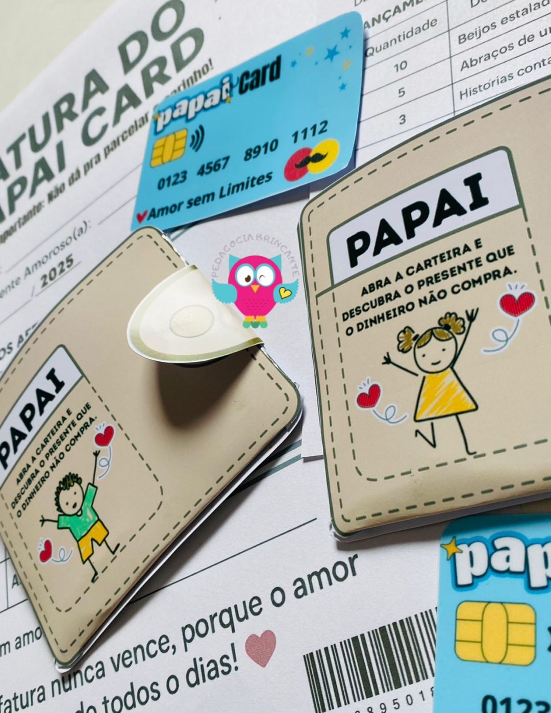 💳✨ Papai Card: Amor sem limites! ✨💙 - Imagem 3