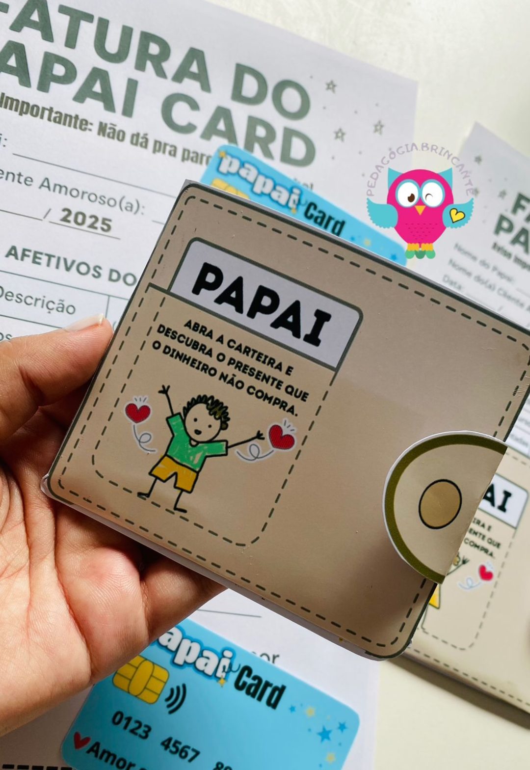 💳✨ Papai Card: Amor sem limites! ✨💙 - Imagem 5
