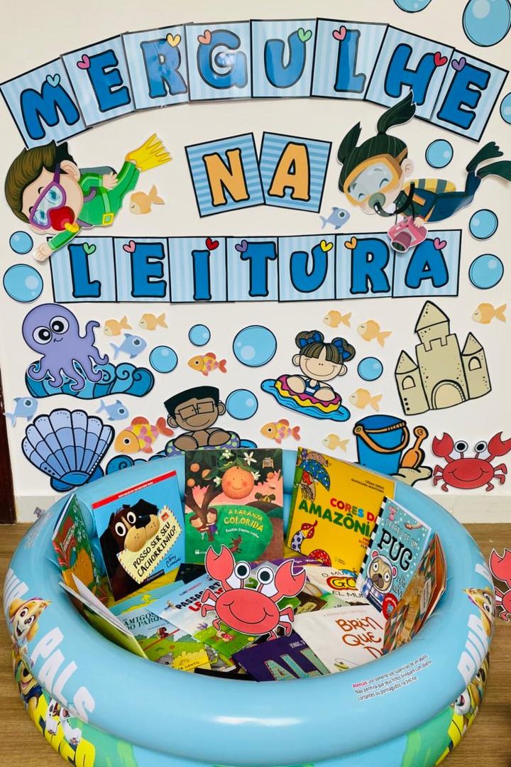 ✨ MERGULHE NA LEITURA! 🐠📚