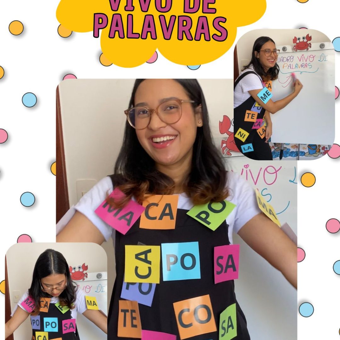 ✨ Quadro Vivo de Palavras ✨