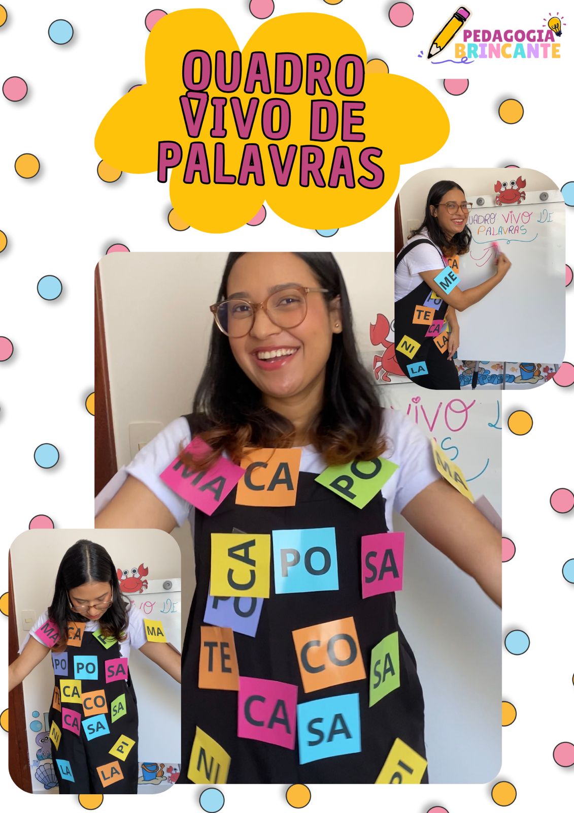 ✨ Quadro Vivo de Palavras ✨