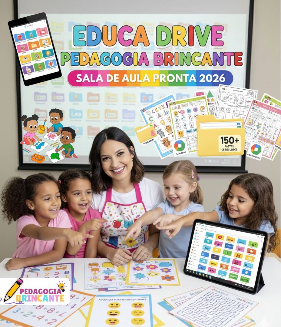 DRIVE COM TUDO! Oferta imperdível e por tempo limitado: Projetos, oficinas, atividades, leitura, arte, jogos educativos e muito mais!!!
