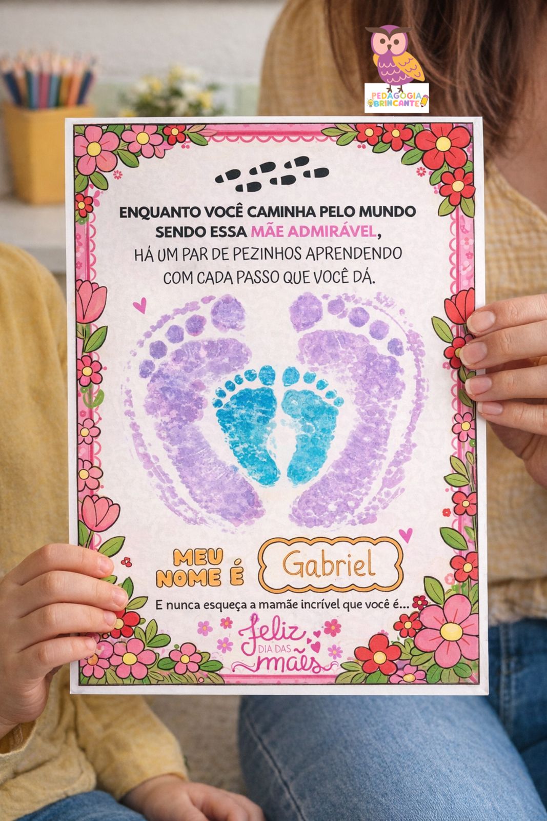 💐 DIA DA MULHER - Passos de amor 👣🩷 (bônus) - Dia das mães - Imagem 4