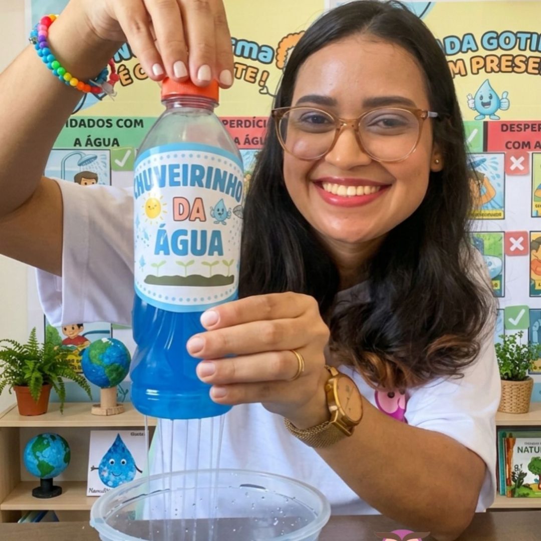 Experiência Chuveirinho: incentivo ao uso consciente da água!💦