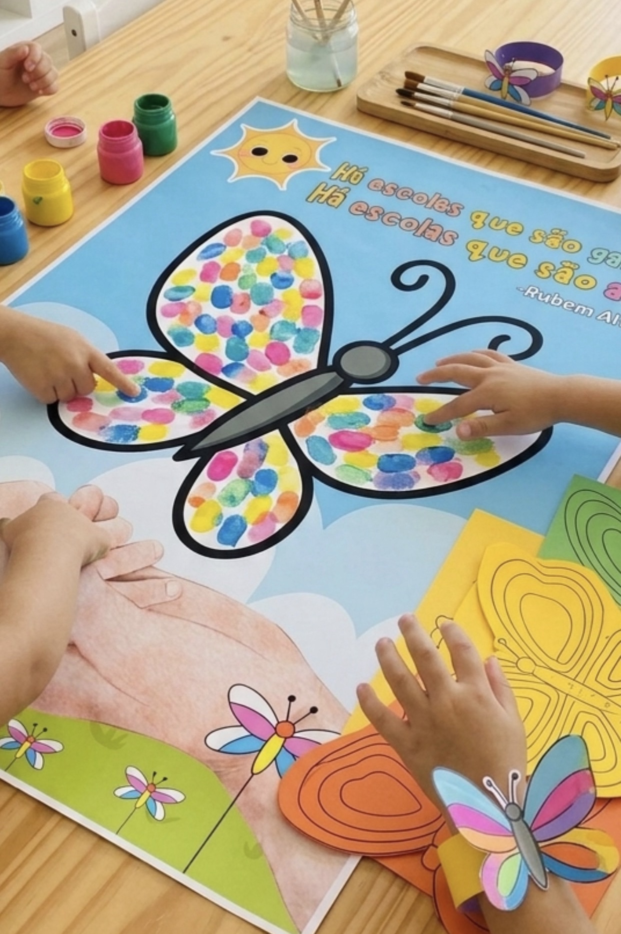 Borboletas - Tema Escola