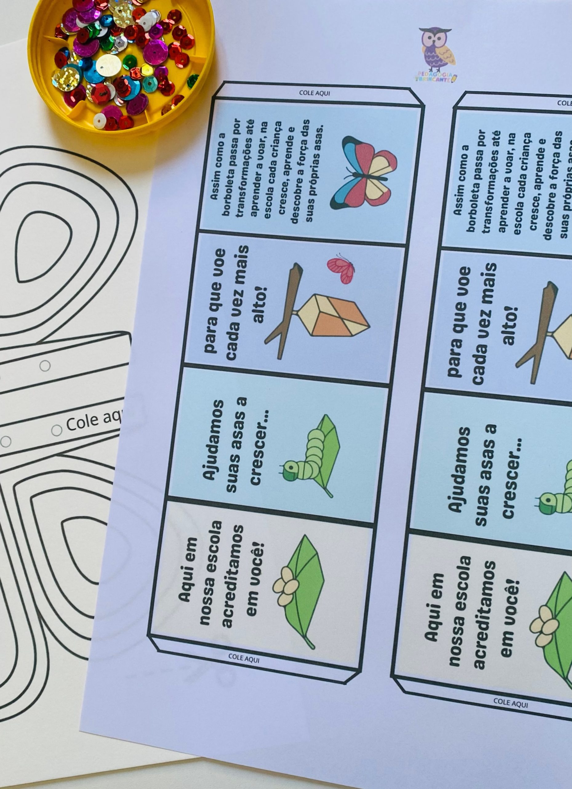 Borboletas - Tema Escola - Imagem 6