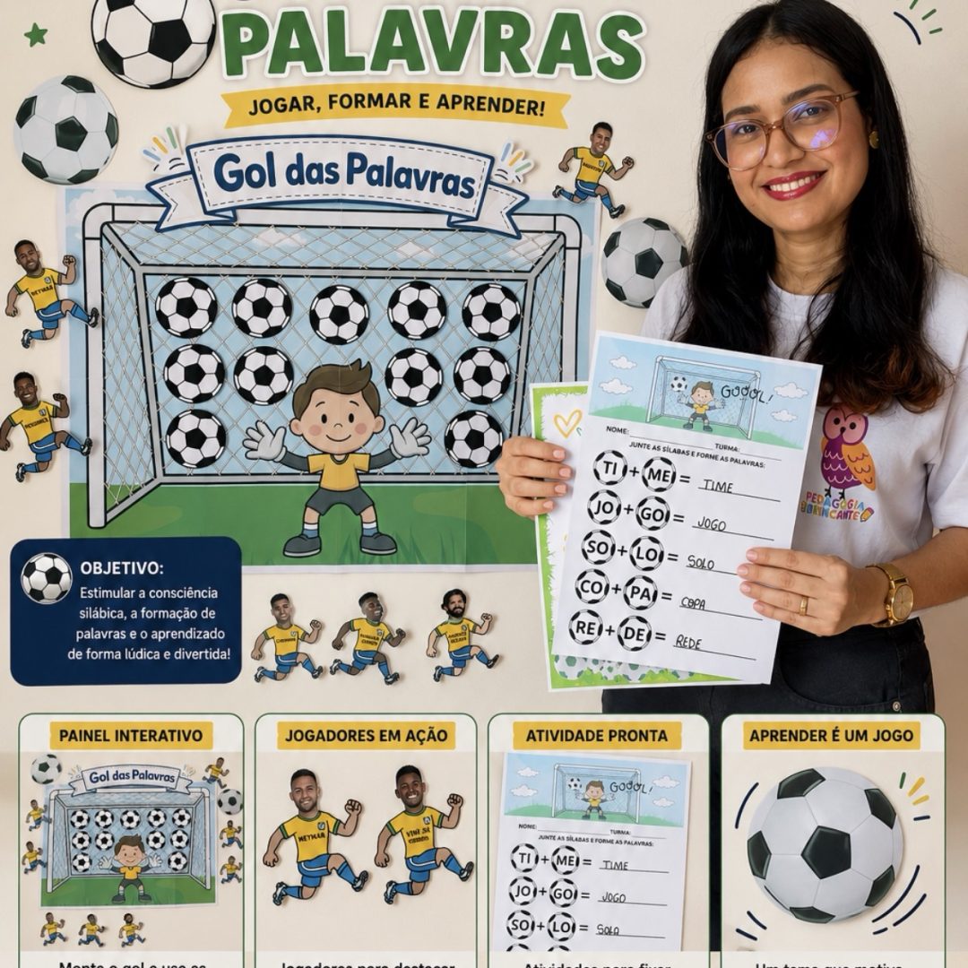 ⚽🥅 GOL DAS PALAVRAS 🥅⚽