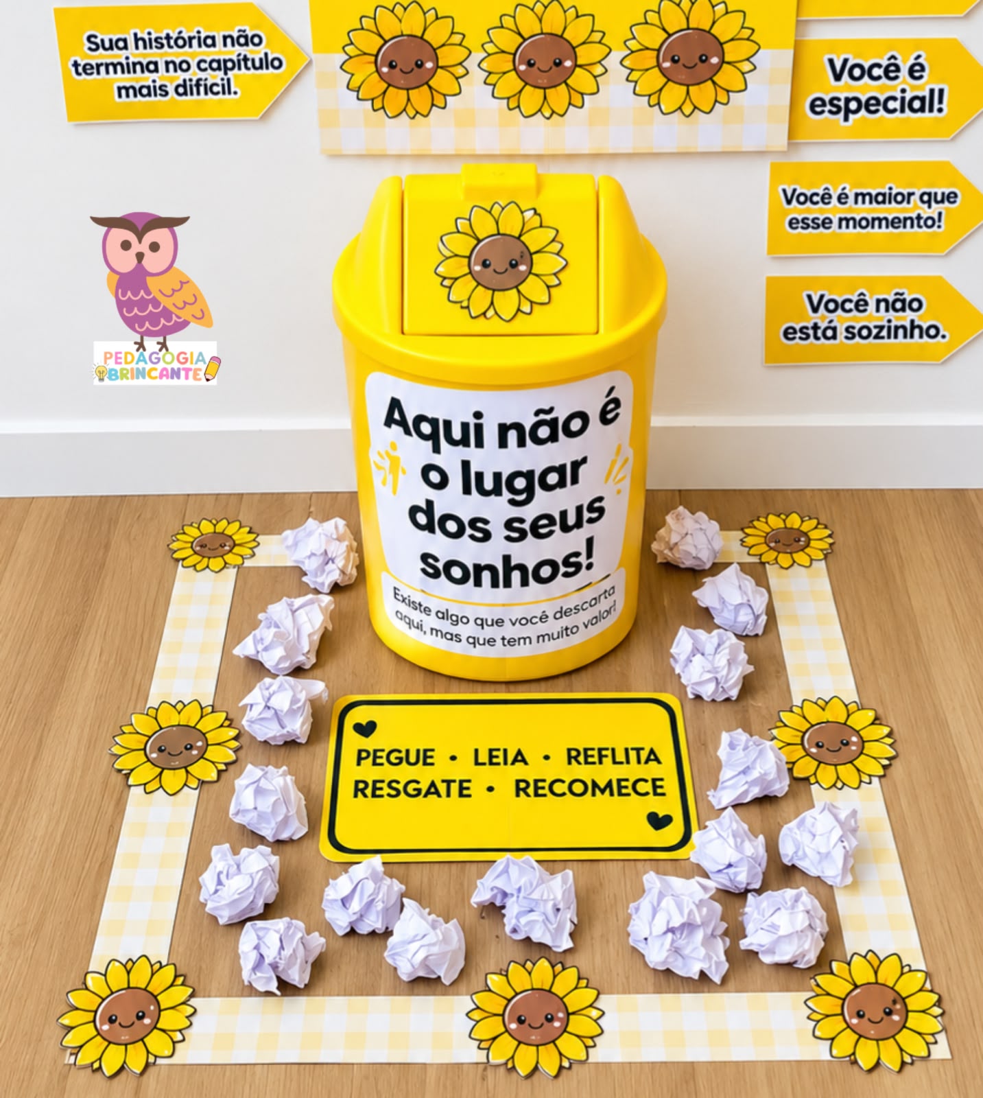 🗑️Não jogue fora - Setembro Amarelo 🌻💛 - Imagem 5
